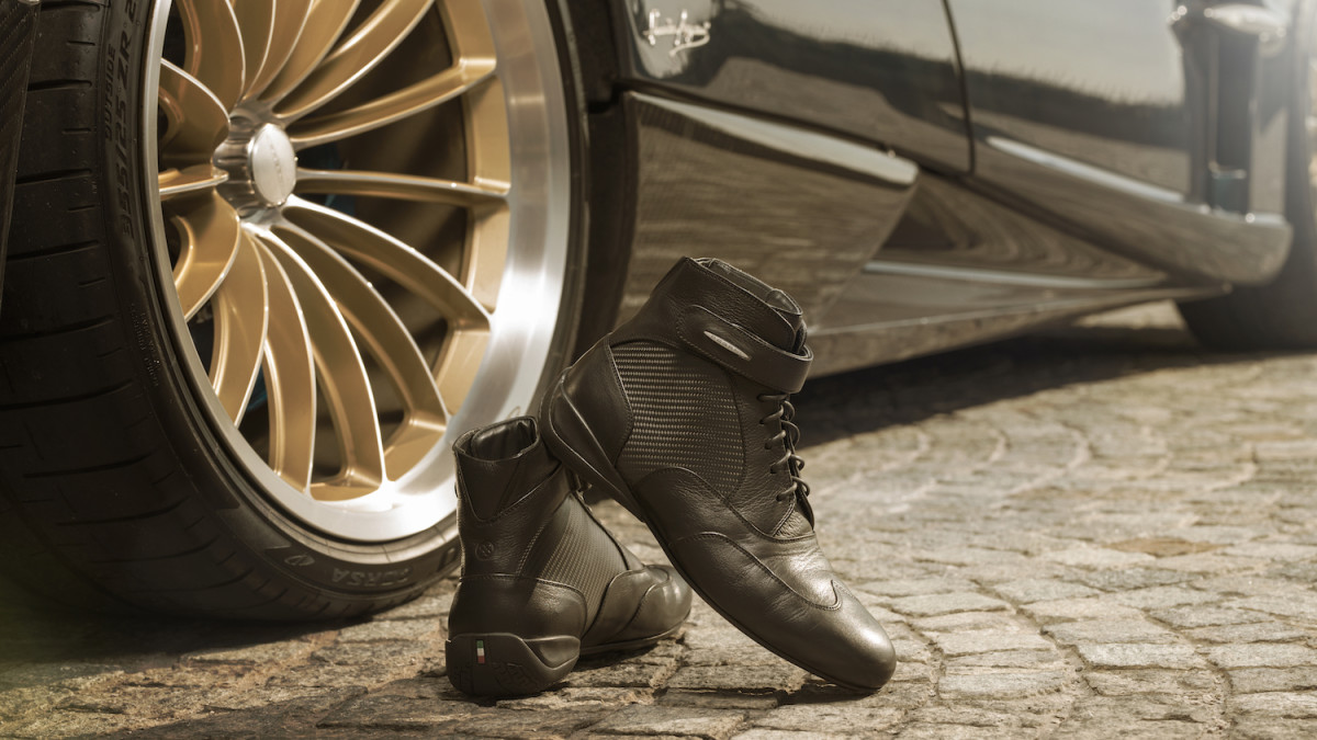 These Leather and Carbon Fiber Driving Boots are Custom Made for ...