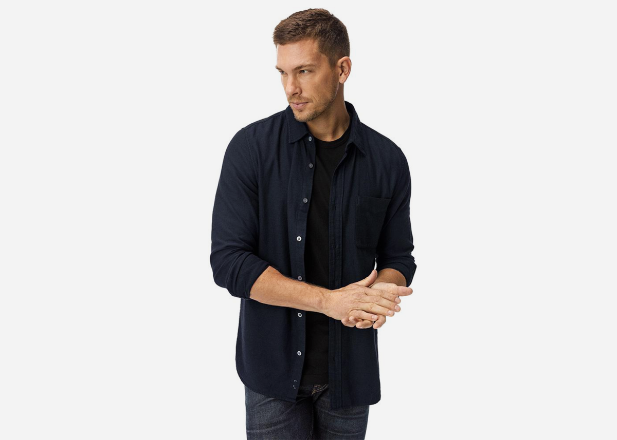 buck mason denim shirt