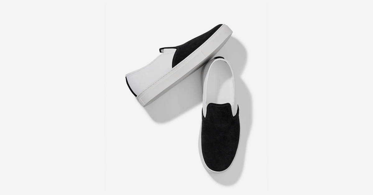 Suede and Canvas Collide With This Cool New Slip-On - Airows
