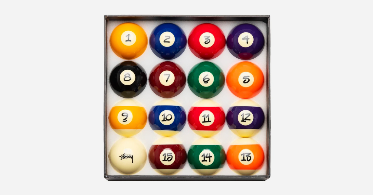 STUSSY BILLIARD BALLS SET 「JAPER BEES」 楽天市場】STUSSY BILLIARD BALLS SET 「JAPER BEES
