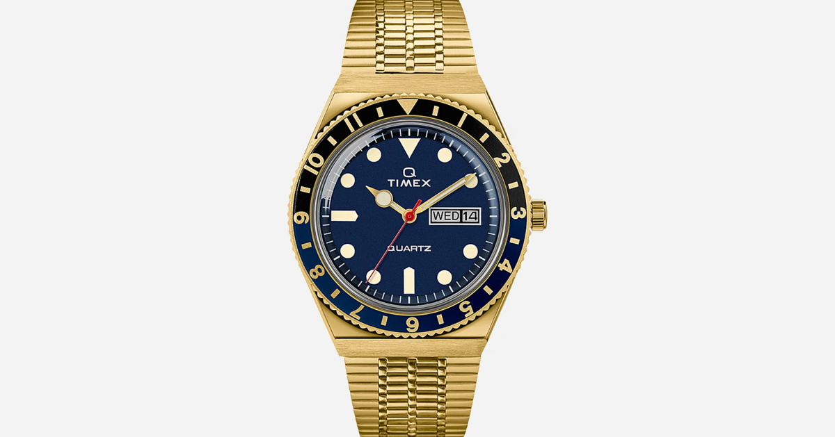 q timex gold