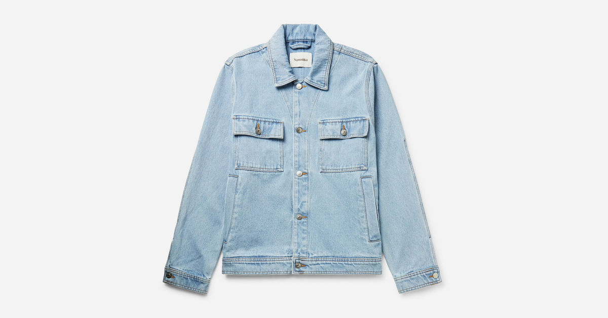 Nanushka Adds Handsome Ease to the Classic Denim Jacket - Airows