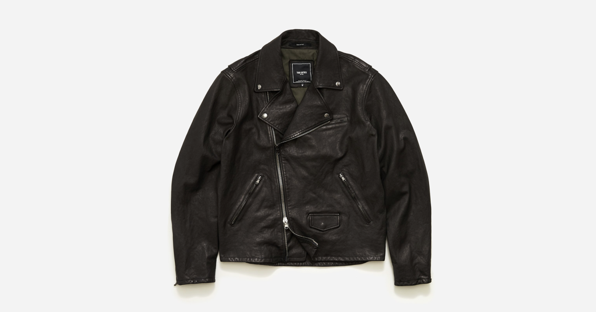 Todd Snyder Brings the Cool With New Leather Moto Jacket - Airows