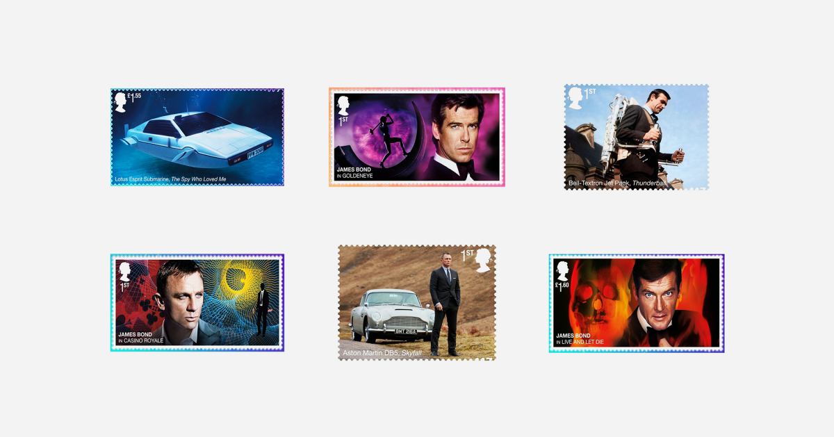 Royal Mail Unveils James Bond Stamps And Collectables - Airows