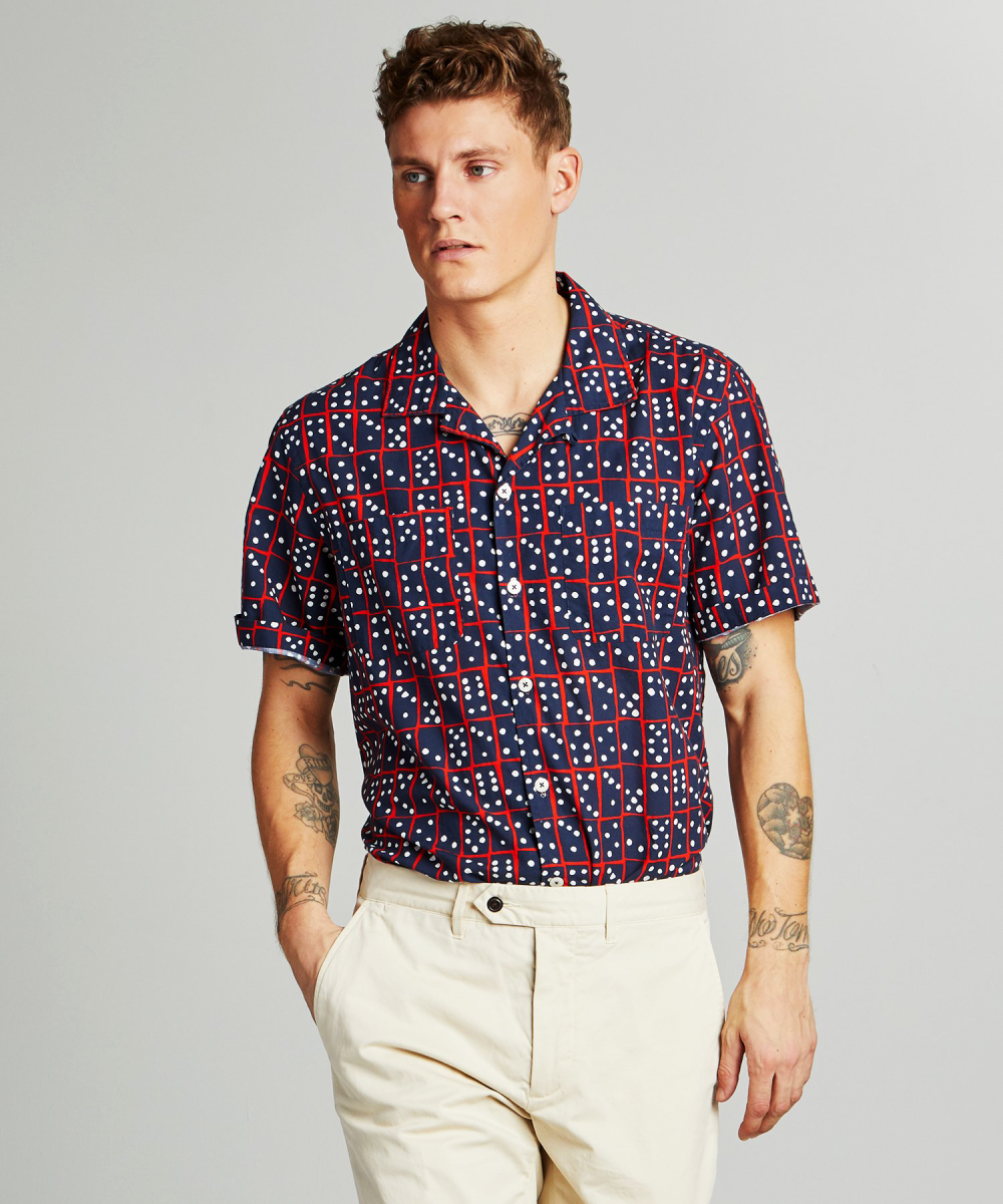 Todd Snyder's New Domino Print Shirt Brings the Cool - Airows