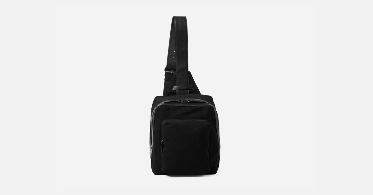 Dries Van Noten Releases the Perfect All-Black-Everything Sling Bag ...