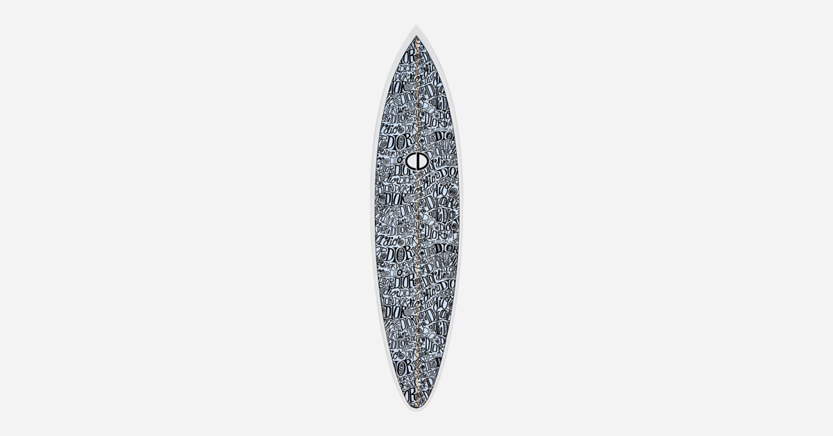 Shawn Stussy and Dior Drop Collaborative Surfboard Design - Airows