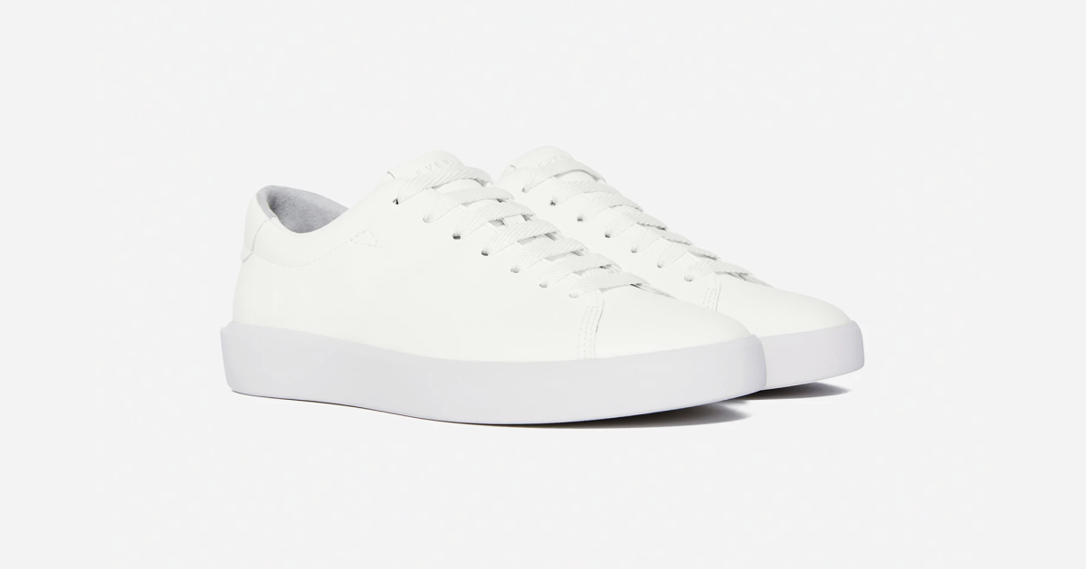 Everlane Unleashes New ReLeather Tennis Shoe - Airows