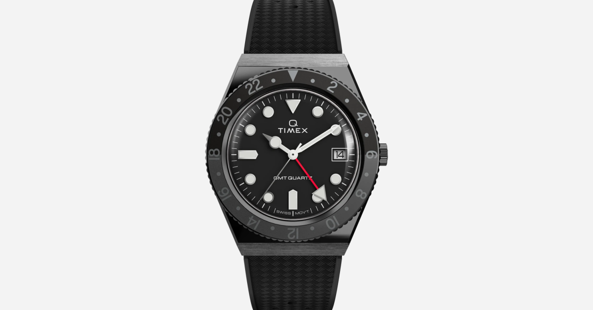 Timex hot sale quartz gmt