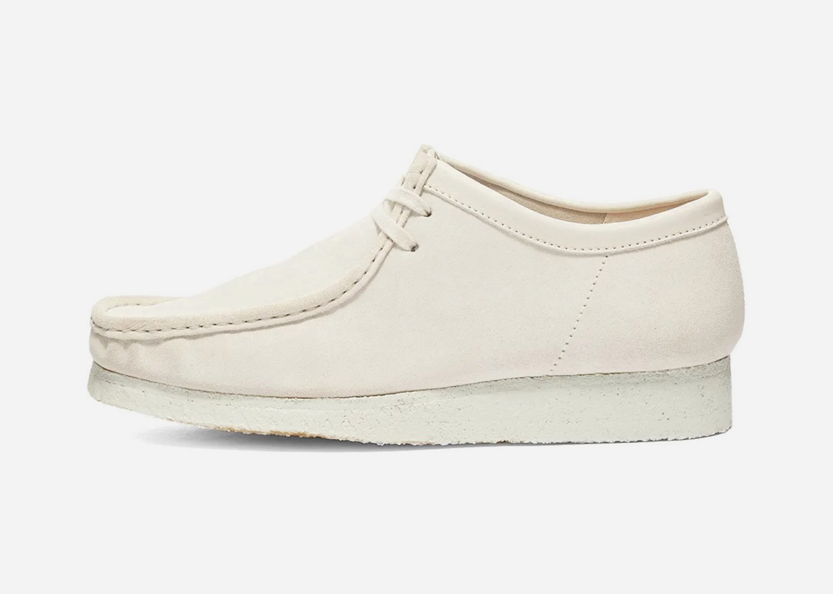 Clarks Enters Summer Mode With Chalk White Wallabee Release - Airows