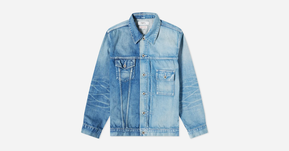 FDMTL Upgrades the Denim Jacket With Two-Tone Style - Airows