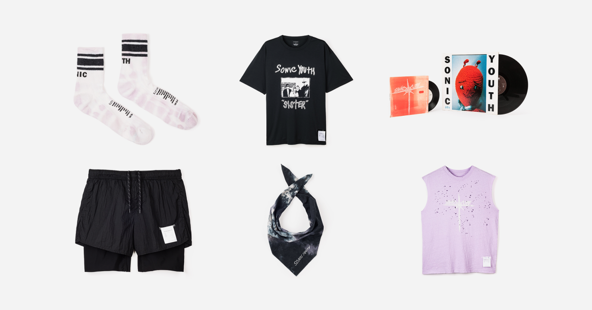 Satisfy and Sonic Youth Team Up on New Capsule Collection - Airows