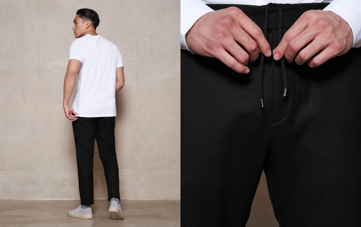 best elastic waist pants