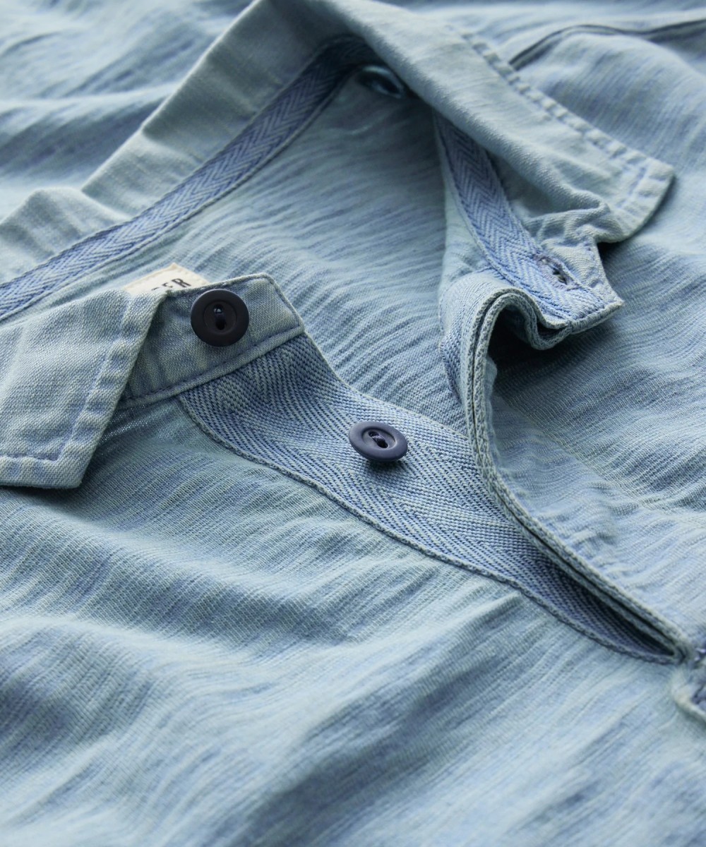 Todd Snyder Remixes the Classic Rugby Shirt in Genuine Indigo - Airows
