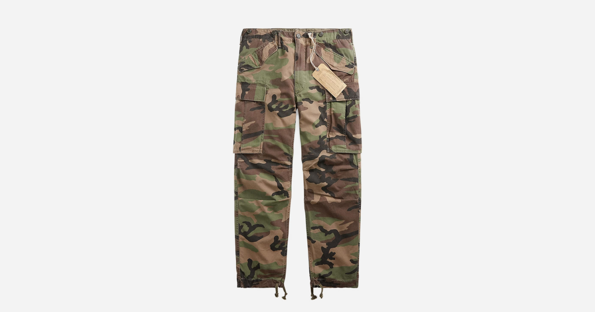 RRL Impresses With Camo Cool Cargo Pant Release - Airows