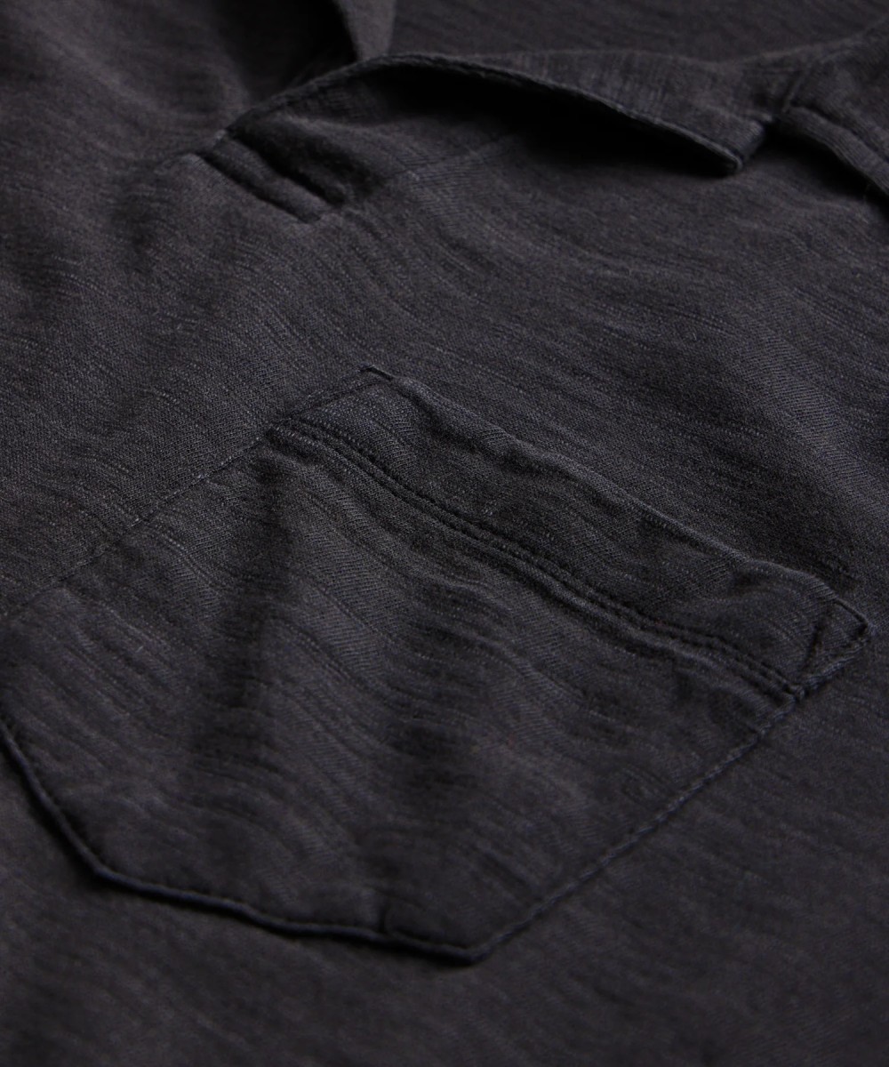 Todd Snyder Releases a Summer-Ready Polo Shirt in Black Indigo - Airows
