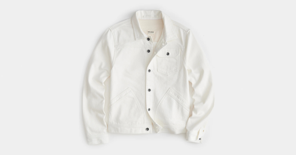Todd Snyder Elevates a Classic in White Selvedge Denim - Airows